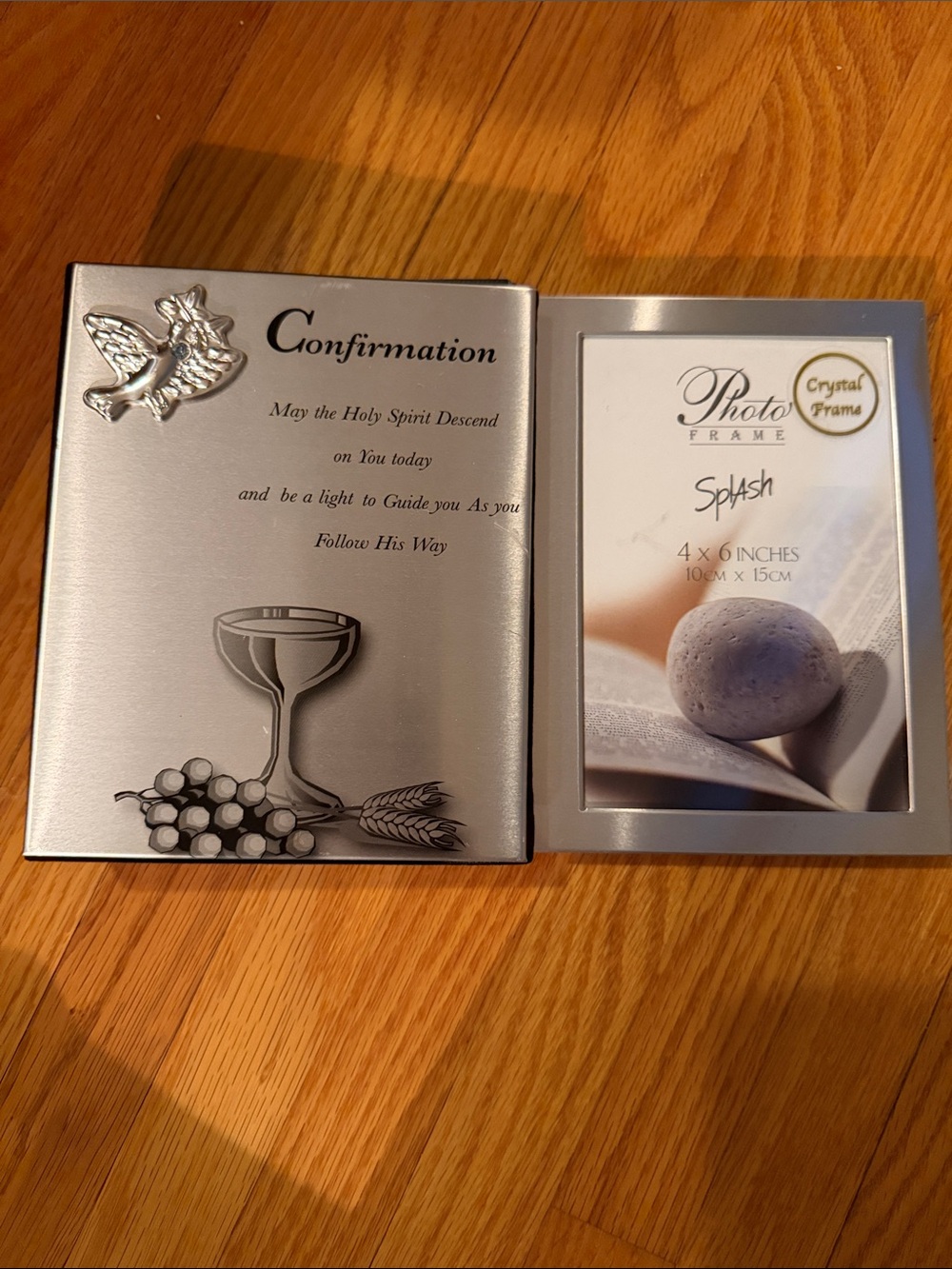 Confirmation Silver Photo Frame/Album - Elegant Religious Keepsake